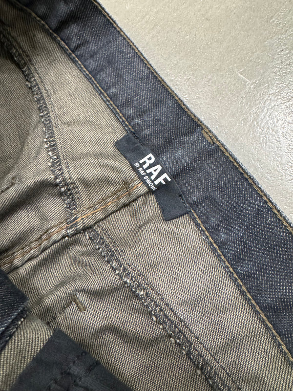 2000s Raf Simons biker jeans