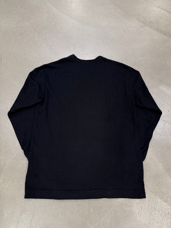 2000s Comme des Garçons panel color-block sweater