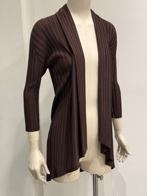 2000s Issey Miyake “Pleats Please” cardigan