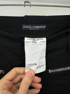 A/W2003 Dolce & Gabbana bondage parachute cargo pants