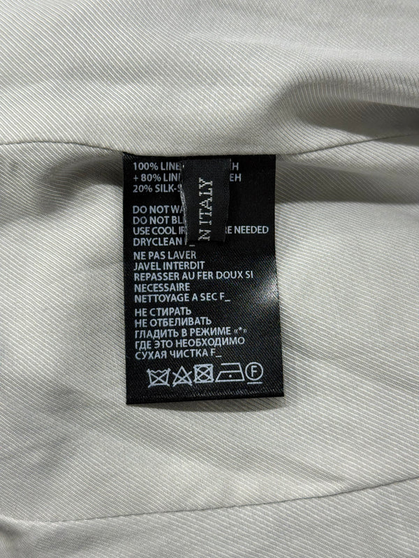 2000s Ann Demeulemeester napoleon double breasted officer jacket