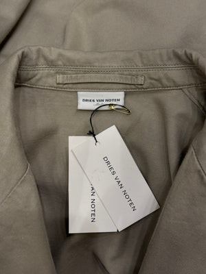 2000s Dries Van Noten cropped military jacket - new with tags