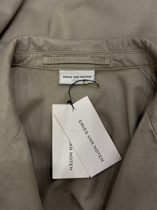 2000s Dries Van Noten cropped military jacket - new with tags