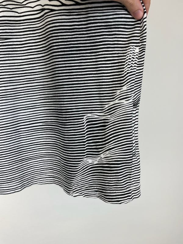 1980s Marithe Francois Girbaud abstract op-art t-shirt