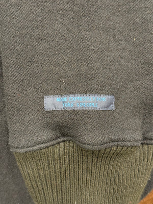2020s Yohji Yamamoto zip-up long hoodie