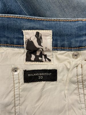 Rick Owens Bolan flare denim jeans
