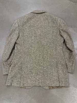 1990s Hermes wool tweed suit set