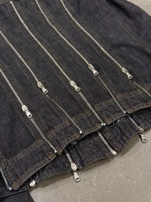 S/S2004 Dolce & Gabbana full zip denim jacket