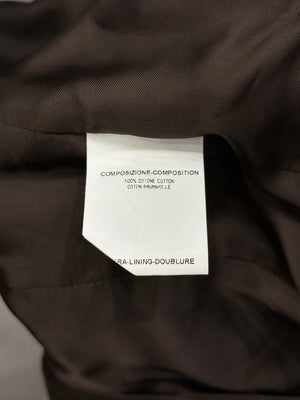 2005 YVES Saint Laurent velvet tailored military blazer