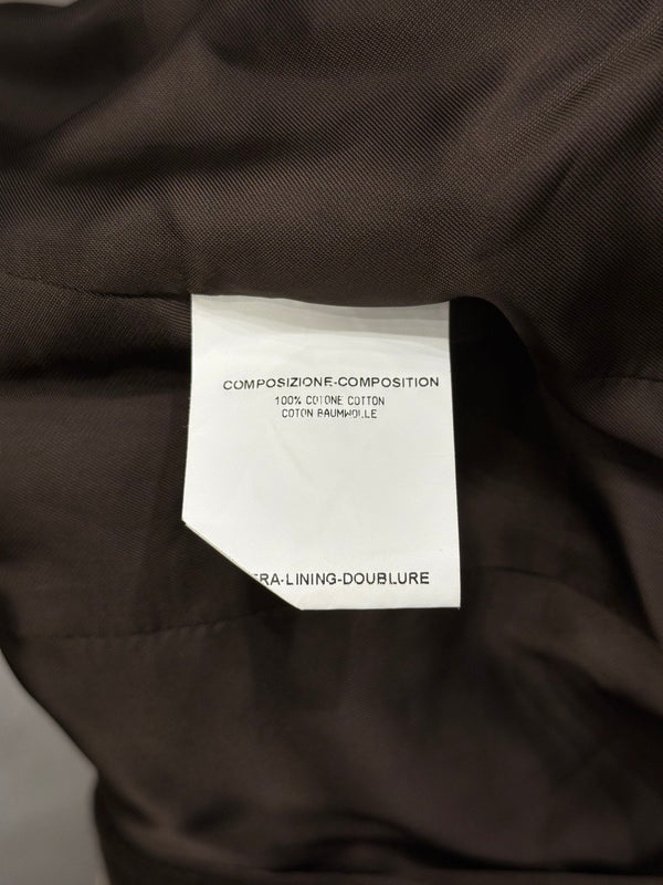 2005 YVES Saint Laurent velvet tailored military blazer