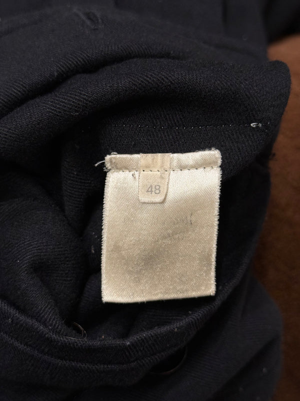 2000s Yves Saint Lauren by Pilati wool officer military jacket