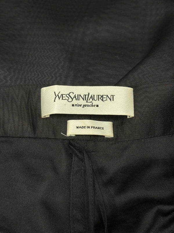 2000s Yves Saint Laurent by Tom Ford silk straight leg pants