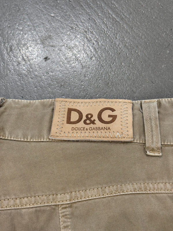 S/S2003 Dolce & Gabbana full zip parachute cargo pants
