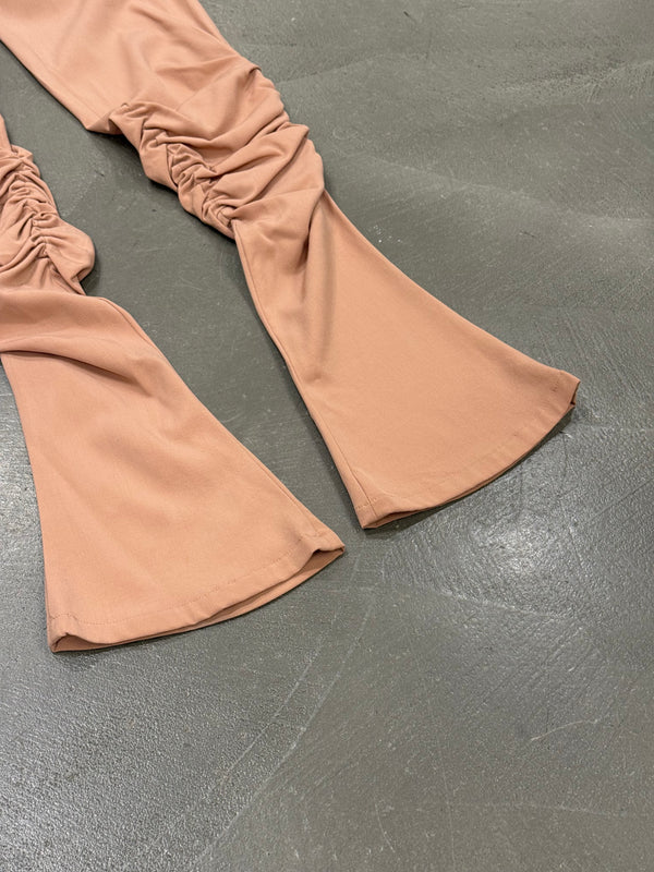 S/S2003 Jean Paul Gaultier gathered flare ruched pants