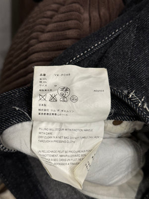 A/W2003 Junya Watanabe flared bootcut wool pants