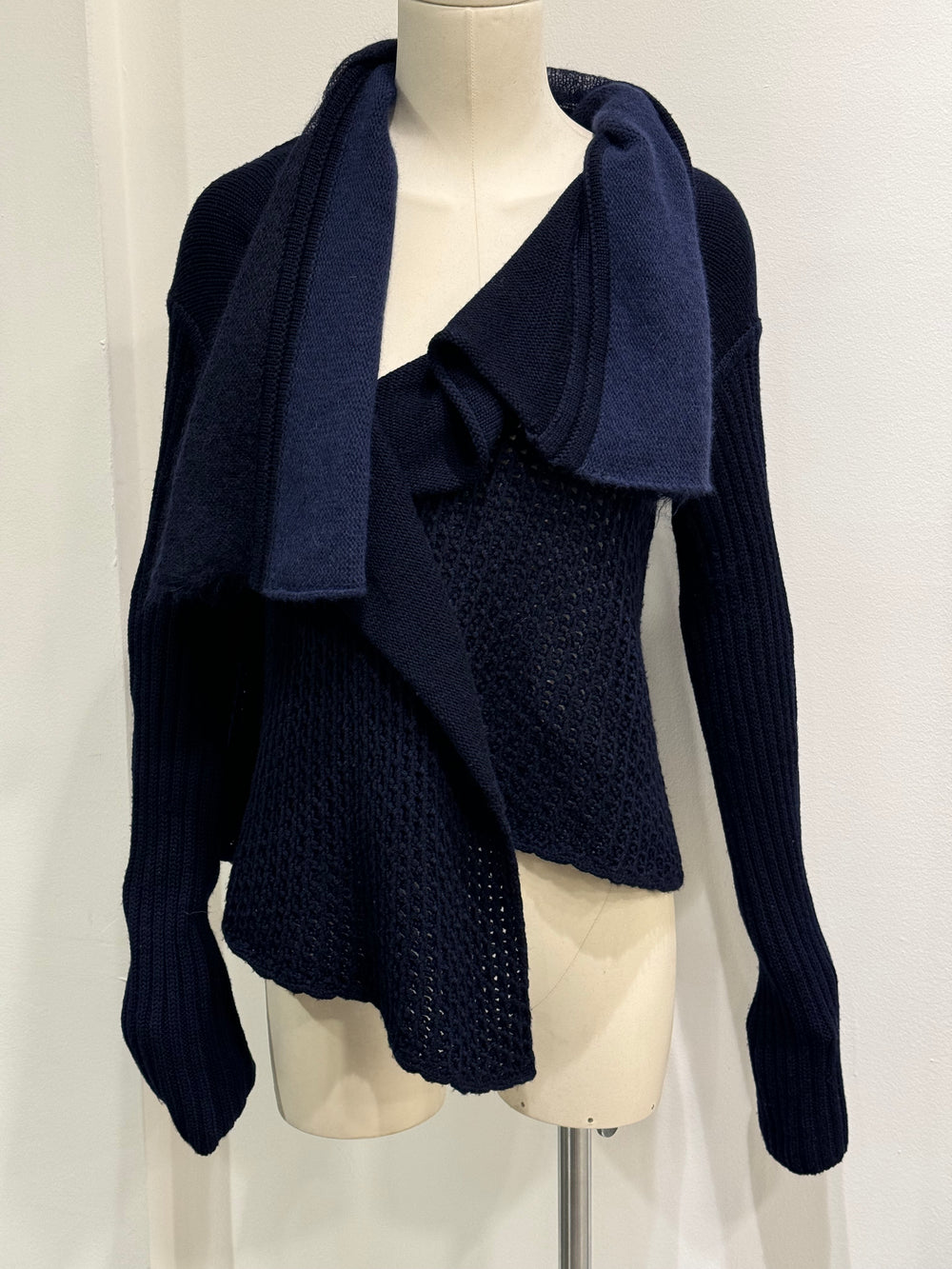 A/W2005 Rick Owens Moog Merinos Wool cardigan