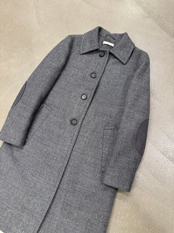A/W2015 Prada wool coat with elbow patches