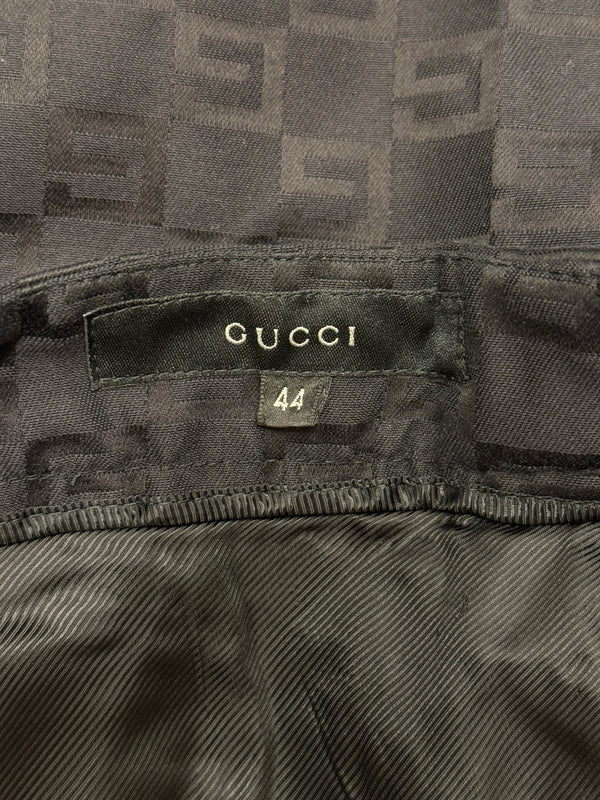 S/S2001 Gucci by Tom Ford “G” monogram silk pants