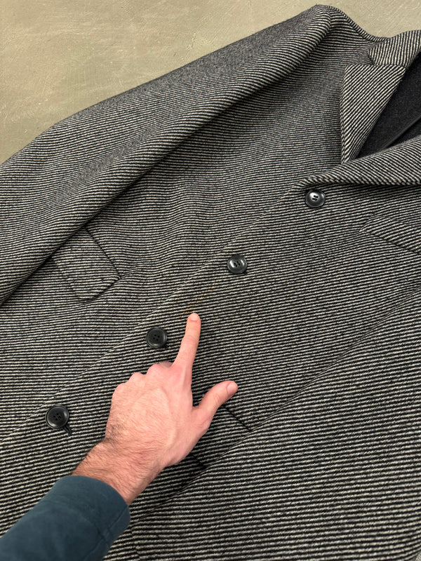 2000s Miu Miu tecnical grey coat