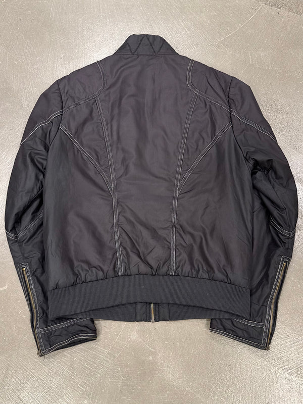 A/W2007 Cavalli puffer moto jacket