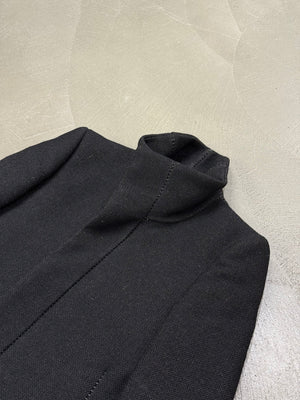 Carol Christian Poell unlined overlock dead end coat