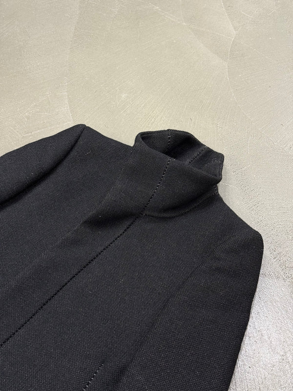 Carol Christian Poell unlined overlock dead end coat