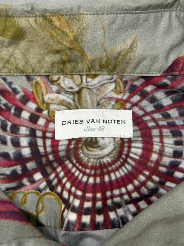 2000s Dries Van Noten floral shirt