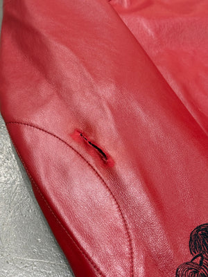 S/S2025 Enfants Riches Déprimés the bully leather jacket