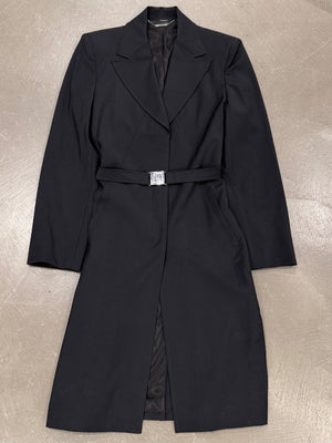 1990s Gianni Versace belted coat