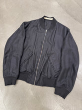 Load image into Gallery viewer, 2010s Ann Demeulemeester reversible bomber jacket
