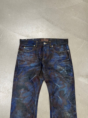 2000s Roberto Cavalli printed illusion pants