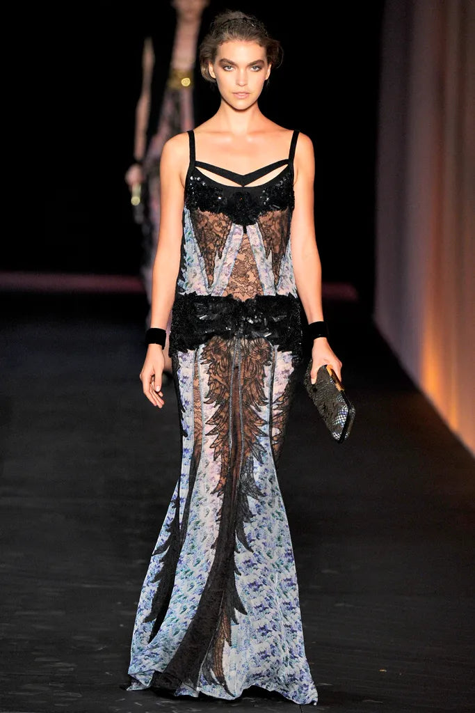 S/S2012 Roberto Cavalli runway maxi dress