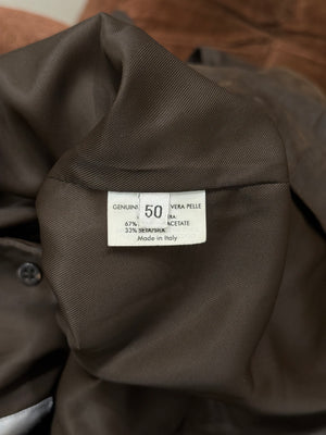 S/S2003 Yves Saint Laurent by Tom Ford runway leather safari jacket
