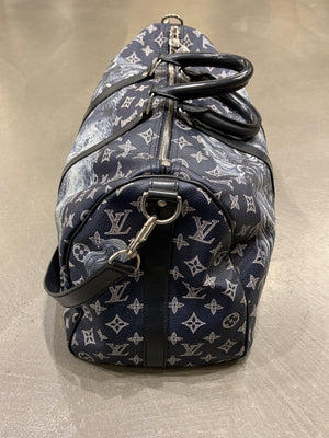 2017 Louis Vuitton x Chapman Brothers Savannah canvas Keepall 45