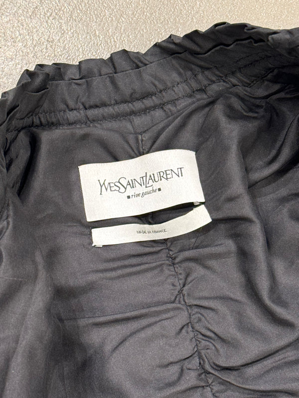 A/W2002 Yves Saint Laurent Rive Gauche by Tom Ford runway taffetà jacket