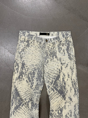 2000s Cavalli print pants