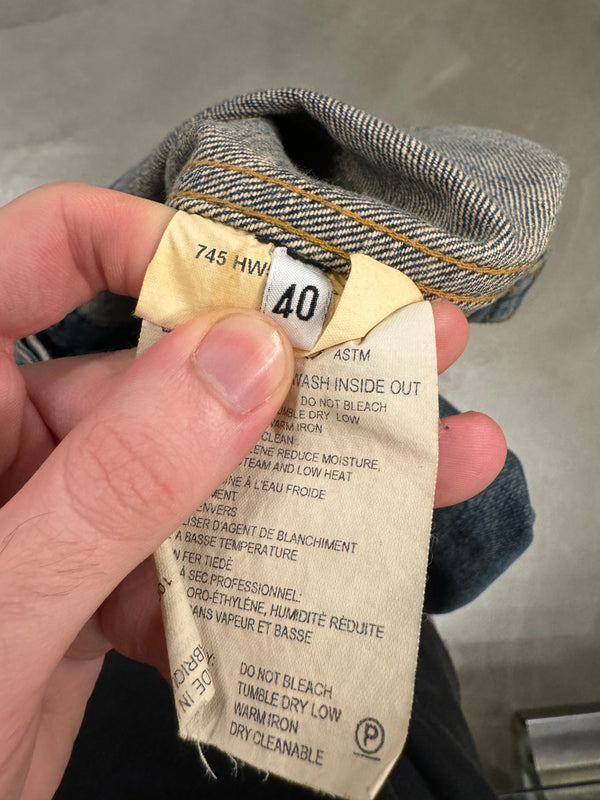 Helmut Lang 2 pockets denim jacket