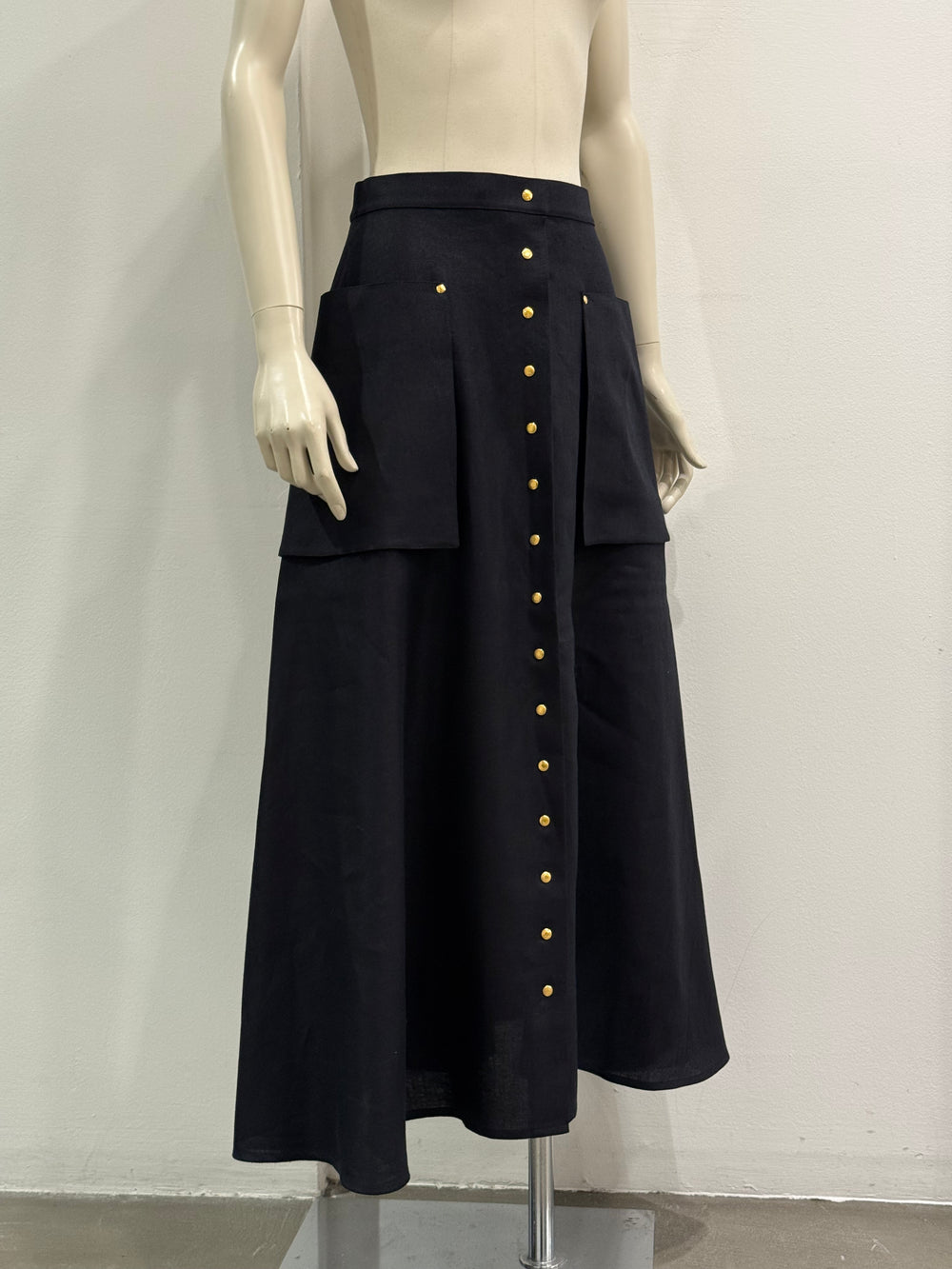 1990s Hermès long skirt