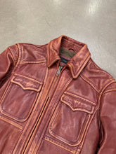 Load image into Gallery viewer, A/W2004 Dsquared2 runway faded leather jacket
