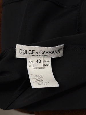 1990s Dolce & Gabbana corseted top