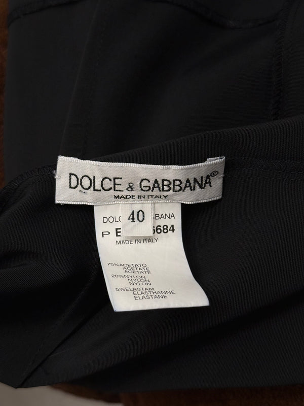 1990s Dolce & Gabbana corseted top