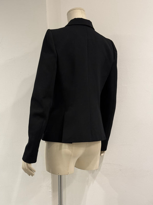 2008 Balenciaga by Ghesquiere asymmetric double breasted blazer