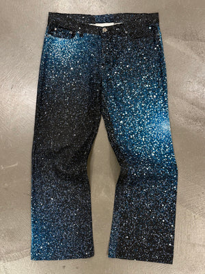2000s Roberto Cavalli galaxy stars pants