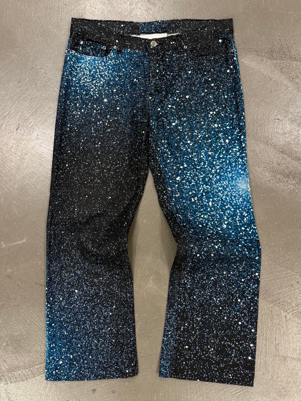 2000s Roberto Cavalli galaxy stars pants