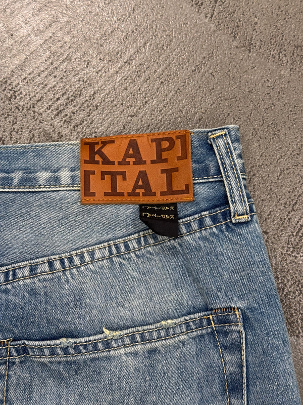 2000s Kapital boro distressed jeans