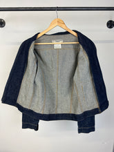 Load image into Gallery viewer, 1990s Katharine Hamnett London cargo denim jacket
