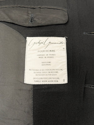 2000s Yohji Yamamoto zipper technical blazer jacket