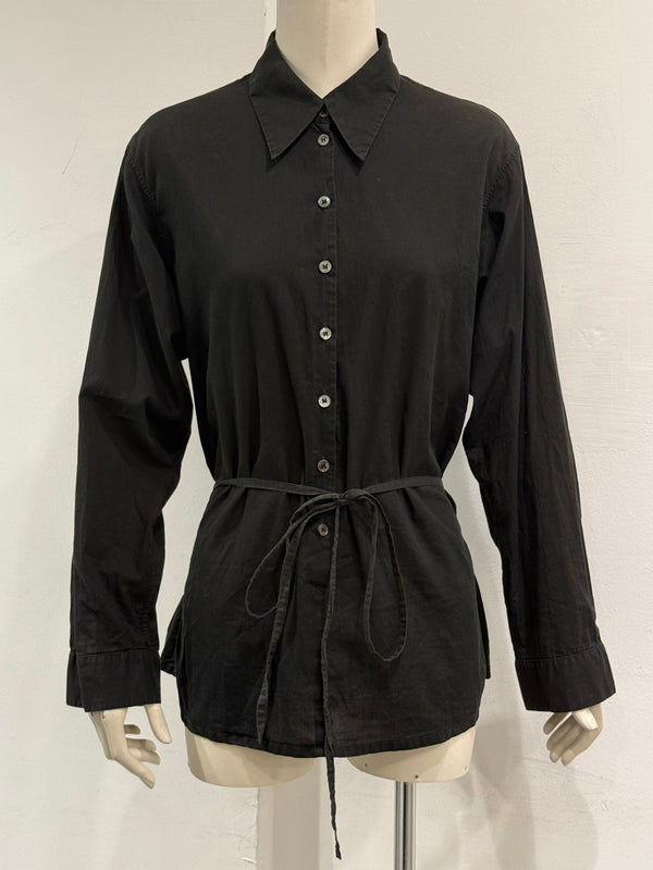 A/W2002 Ann Demeulemeester lace-up shirt