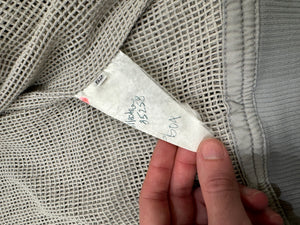 S/S 2004 Dolce & Gabbana grey mesh bomber jacket