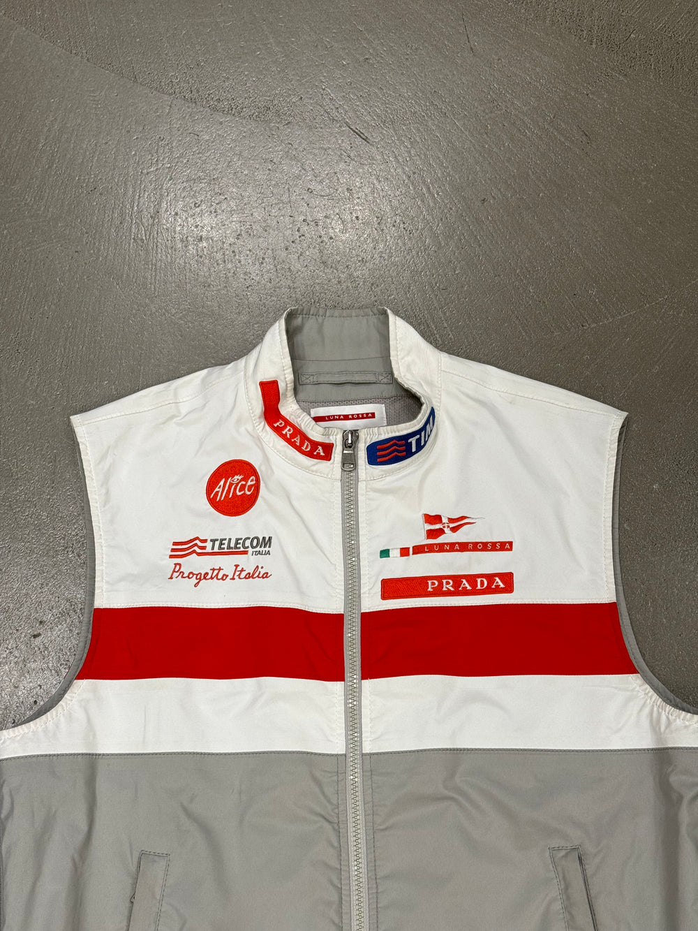 2006 Prada Luna Rossa nylon sailing vest